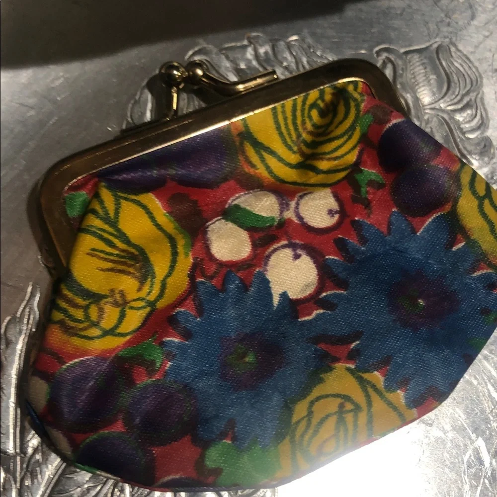 💙Vintage Floral Print Women's Coin Purse